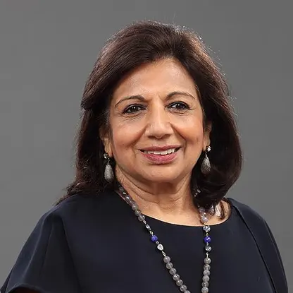 Photo of Dr Kiran Mazumdar Shaw