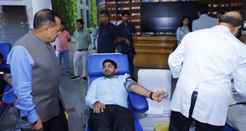 National Technology Day 2025, Blood Donation Camp